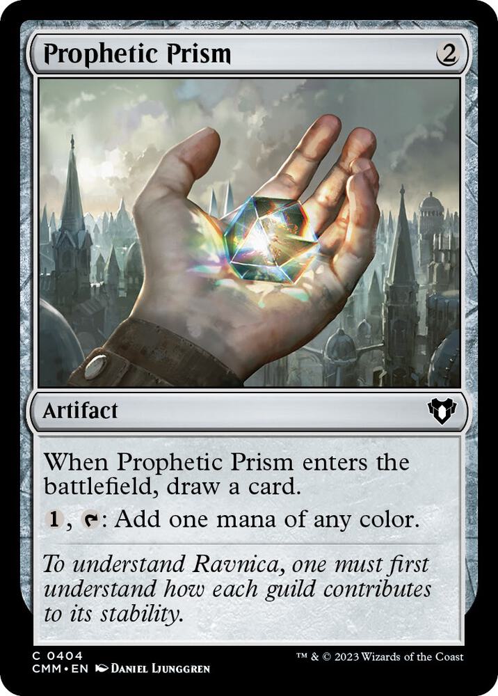Prophetic Prism 404/451 (Commander Masters)  - Foil