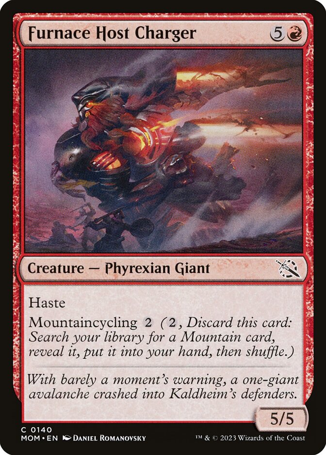 Furnace Host Charger 140 (March of the Machine)  - Foil