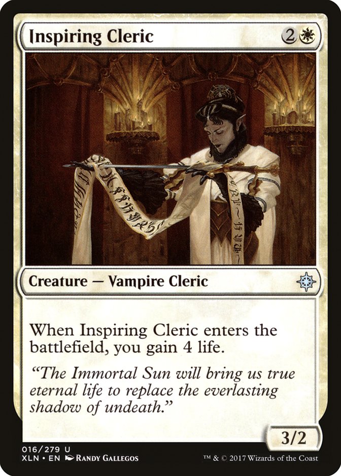 Inspiring Cleric 16/279 (Ixalan) 