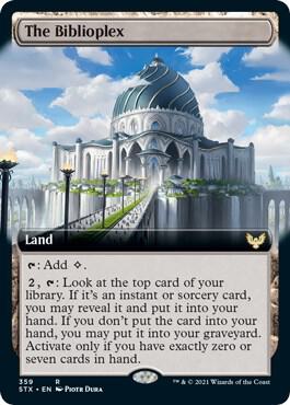 The Biblioplex Extended Art 359 (Strixhaven: School of Mages) 