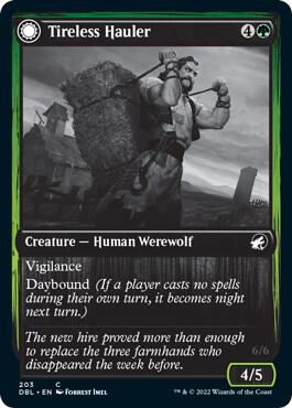 Tireless Hauler 203/534 (Innistrad: Double Feature) 