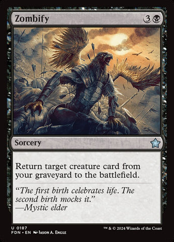 Zombify 187/291 (Foundations)  - Foil