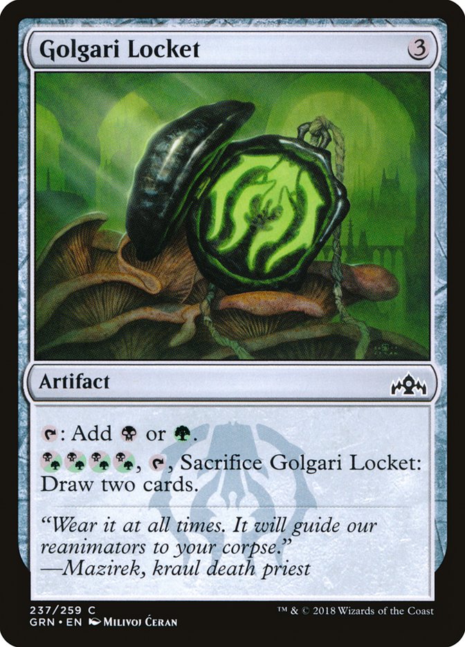 Golgari Locket 237/259 (Guilds of Ravnica) 