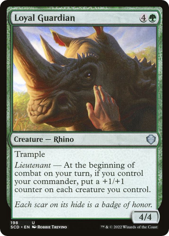 Loyal Guardian 198/352 (Starter Commander Decks) 
