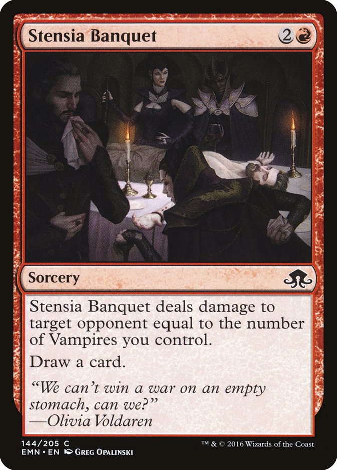 Stensia Banquet 144/205 (Eldritch Moon) 