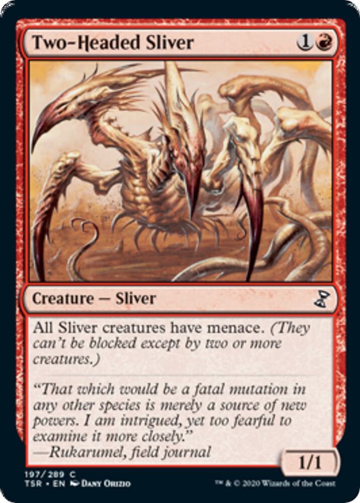 Two Headed Sliver 197 (Time Spiral: Remastered) 