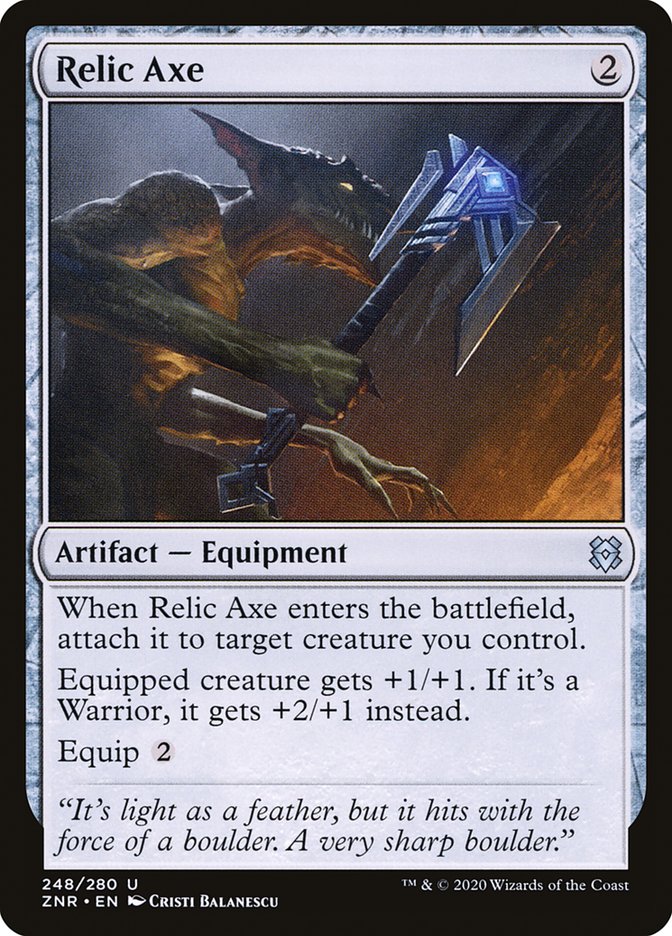 Relic Axe 248/280 (Zendikar Rising) 