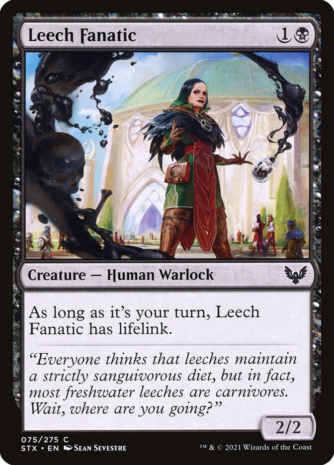 Leech Fanatic 75 (Strixhaven: School of Mages) 