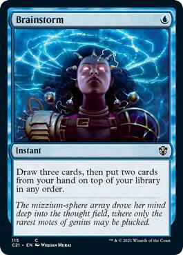 Brainstorm 115/81 (Commander 2021) 