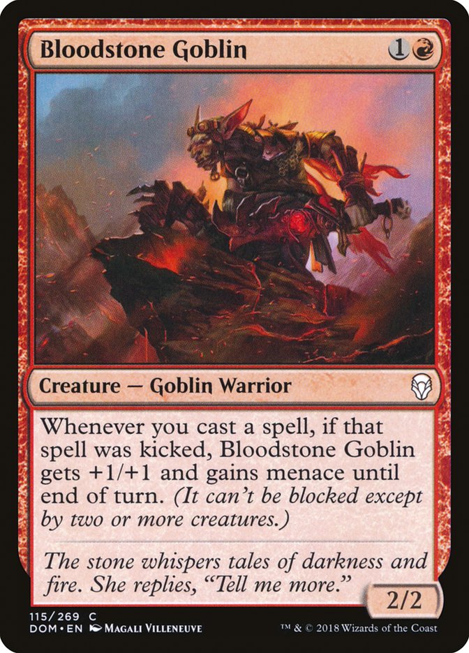 Bloodstone Goblin 115/269 (Dominaria) 