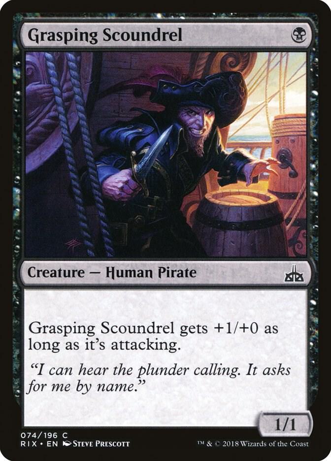 Grasping Scoundrel 74/196 (Rivals of Ixalan) 