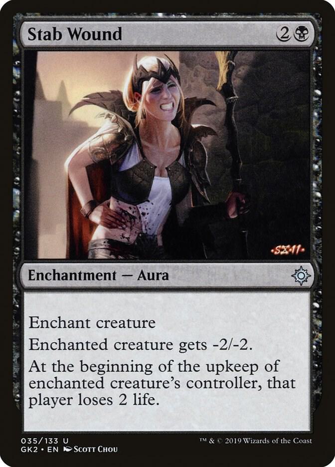 Stab Wound 35/133 (Ravnica Allegiance: Guild Kits) 