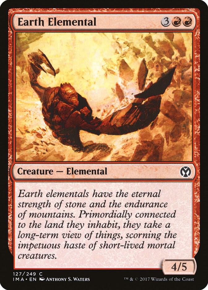 Earth Elemental 127/249 (Iconic Masters) 