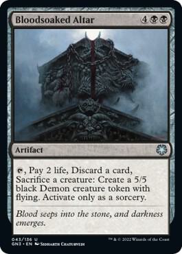 Bloodsoaked Altar 43/135 (Magic Game Night: Free-For-All) 