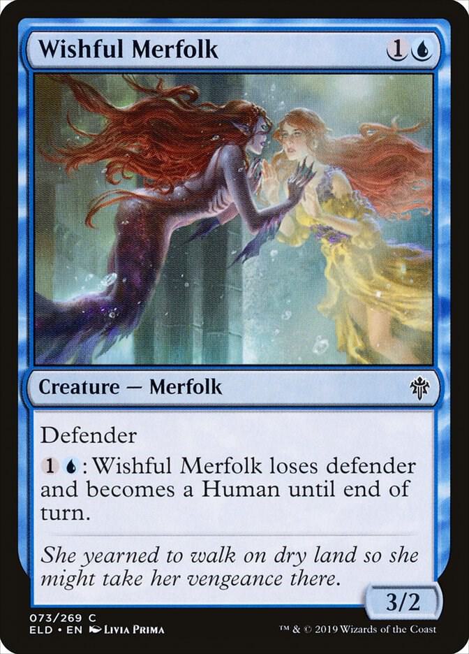 Wishful Merfolk 73/269 (Throne of Eldraine) 