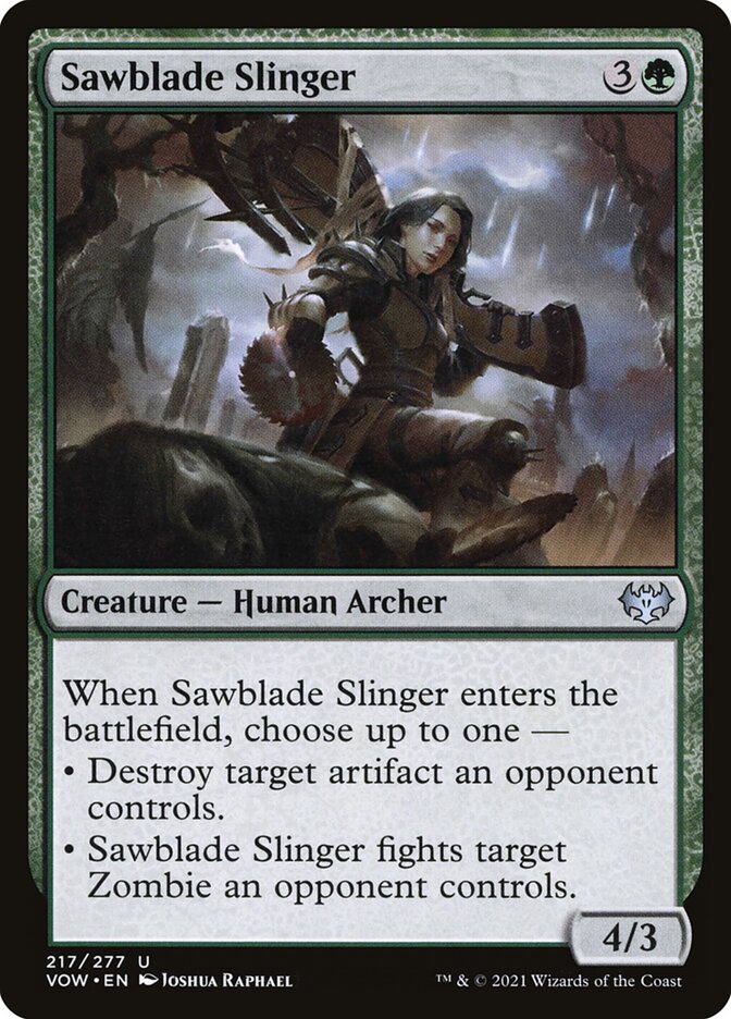 Sawblade Slinger 217/277 (Innistrad: Crimson Vow) 