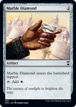 Marble Diamond 100/1 (Commander: Kaldheim) 