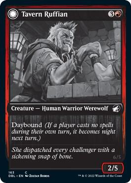 Tavern Ruffian 163/534 (Innistrad: Double Feature) 