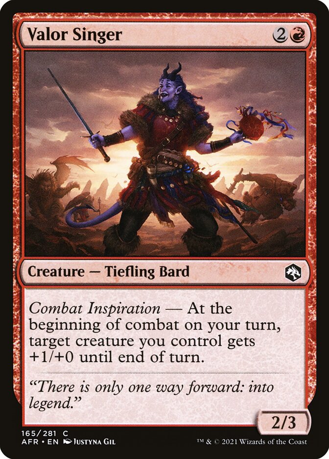 Valor Singer 165 (Adventures in the Forgotten Realms) 