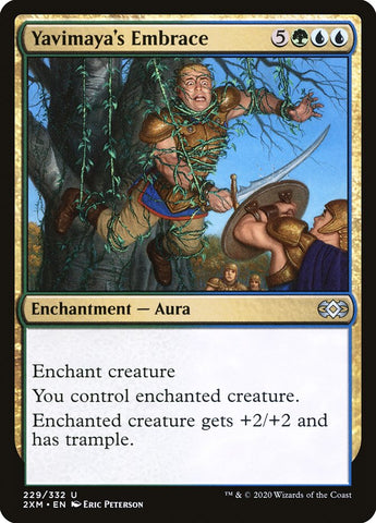 Yavimaya's Embrace 229/332 (Double Masters)  - Foil