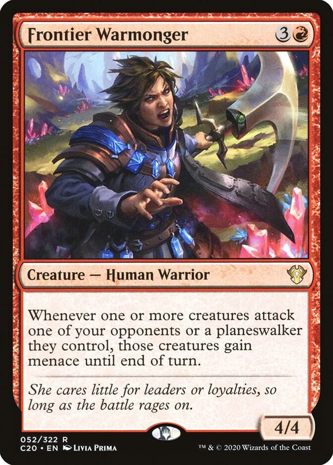 Frontier Warmonger 52/322 (Commander 2020) 
