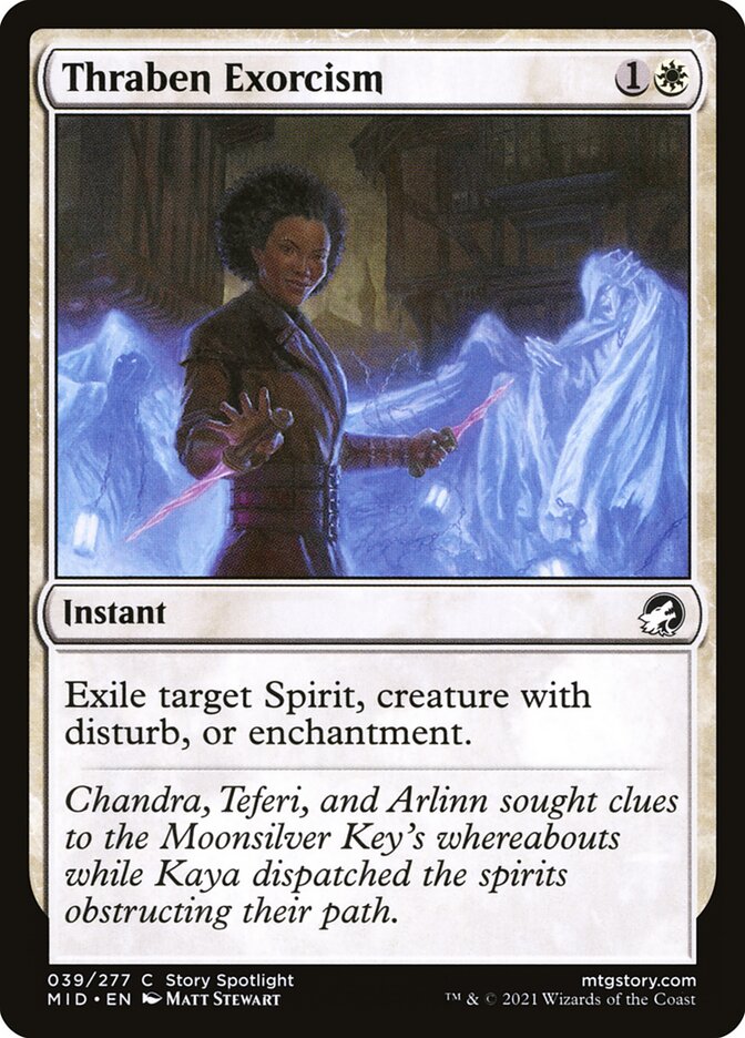 Thraben Exorcism 39/277 (Innistrad: Midnight Hunt)  - Foil