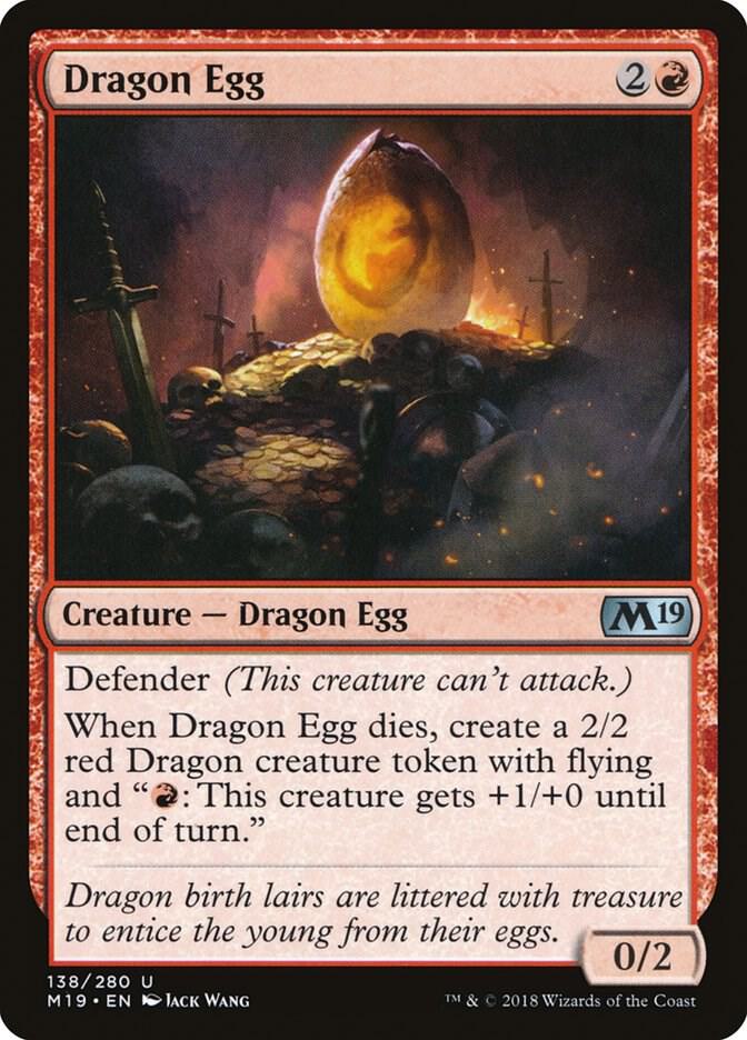 Dragon Egg 138/280 (Core Set 2019) 