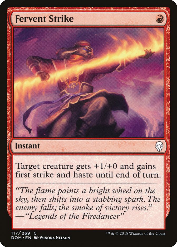 Fervent Strike 117/269 (Dominaria) 