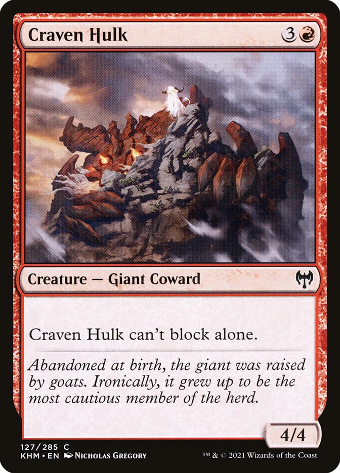 Craven Hulk 127/285 (Kaldheim)  - Foil