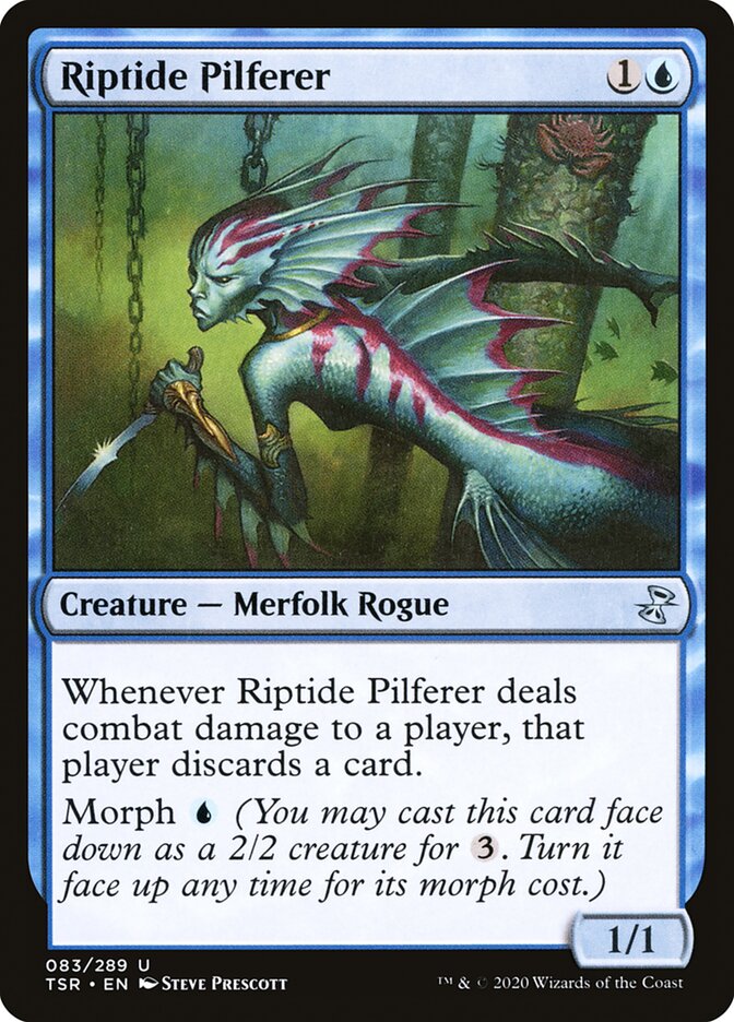 Riptide Pilferer 83/289 (Time Spiral: Remastered) 