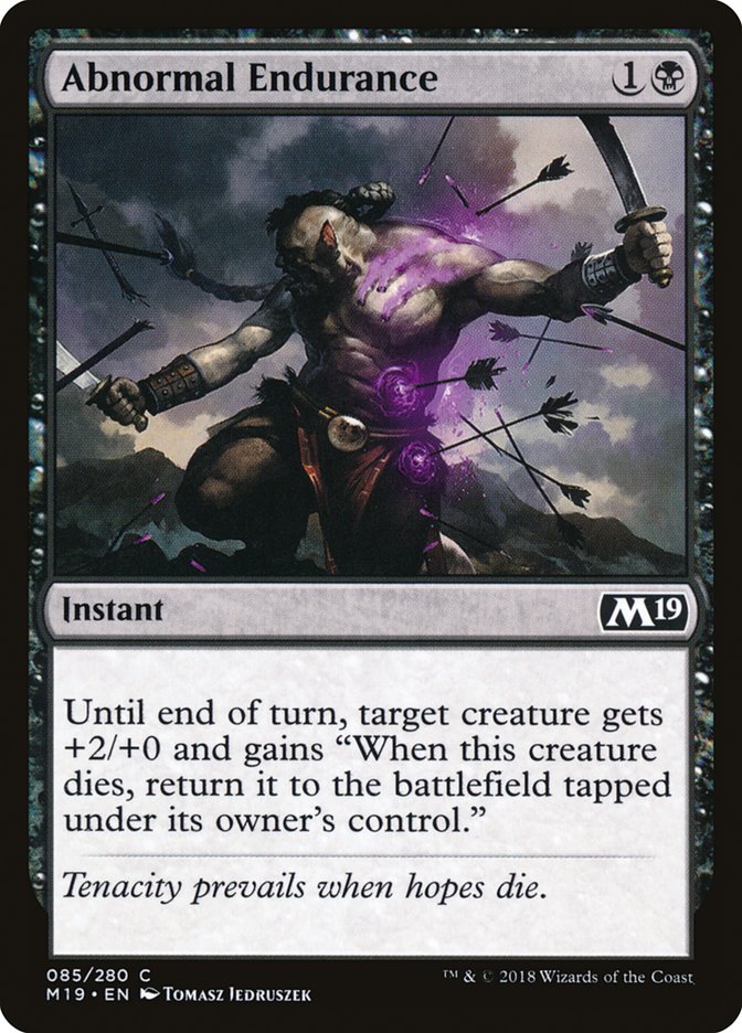 Abnormal Endurance 85/280 (Core Set 2019) 