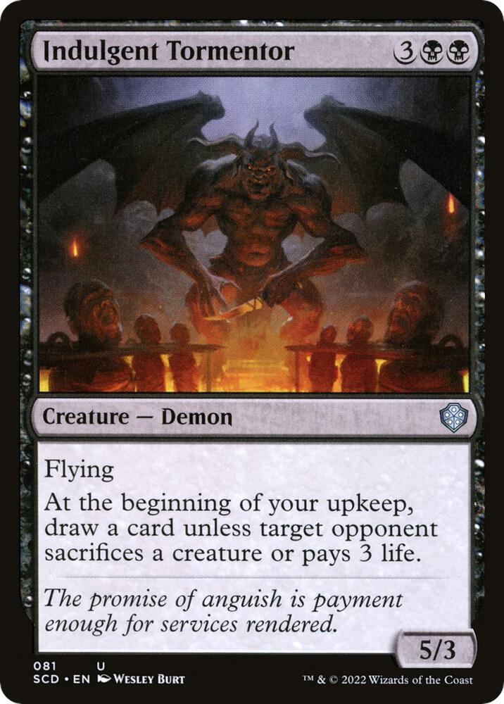Indulgent Tormentor 81 (Starter Commander Decks) 