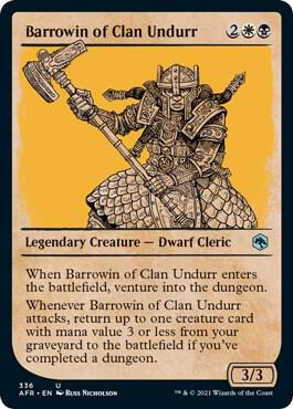 Barrowin of Clan Undurr Showcase 336 (Adventures in the Forgotten Realms) 