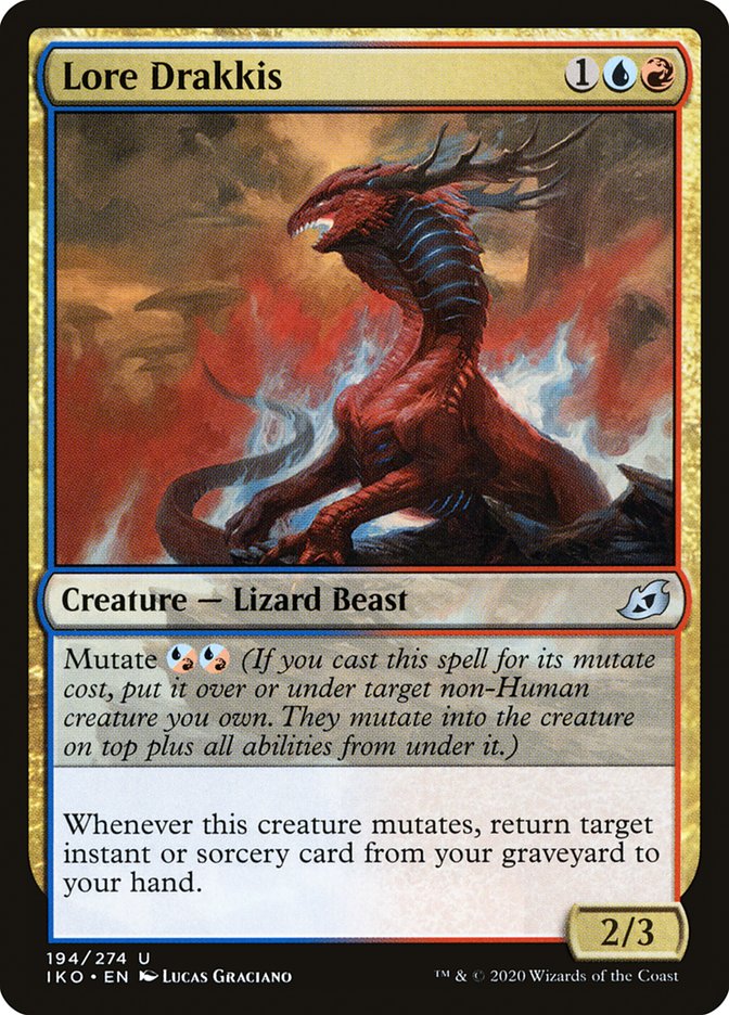 Lore Drakkis 194/274 (Ikoria: Lair of Behemoths) 