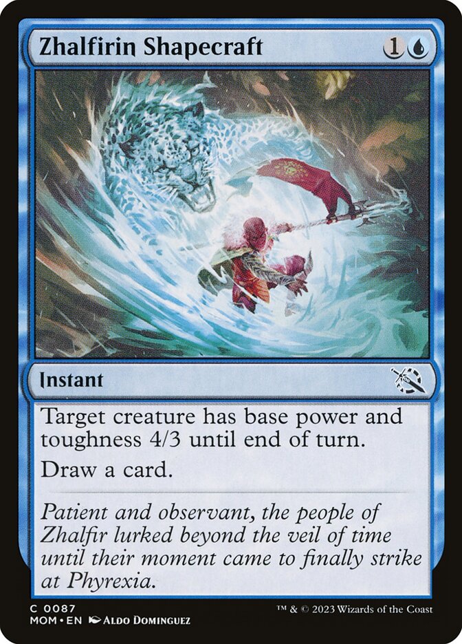 Zhalfirin Shapecraft 87/291 (March of the Machine)  - Foil