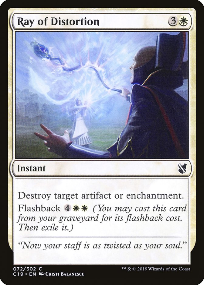 Ray of Distortion 72/302 (Commander 2019) 