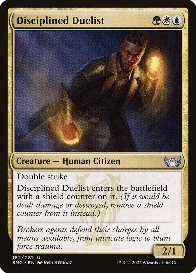 Disciplined Duelist 182/281 (Streets of New Capenna)  - Foil