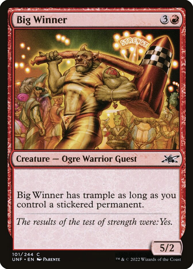 Big Winner 101/244 (Unfinity) 