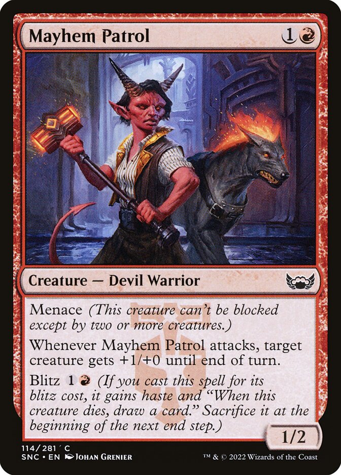 Mayhem Patrol 114/281 (Streets of New Capenna) 