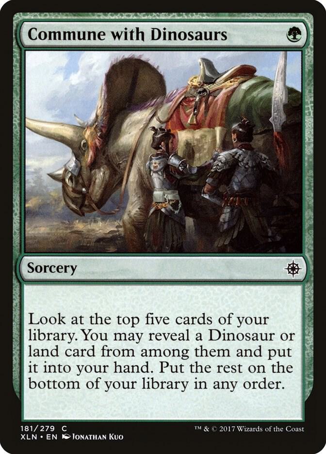 Commune with Dinosaurs 181/279 (Ixalan) 