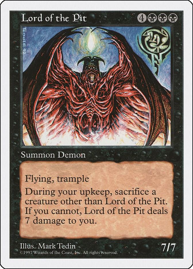 Lord of the Pit 174/455 (Fifth Edition) 