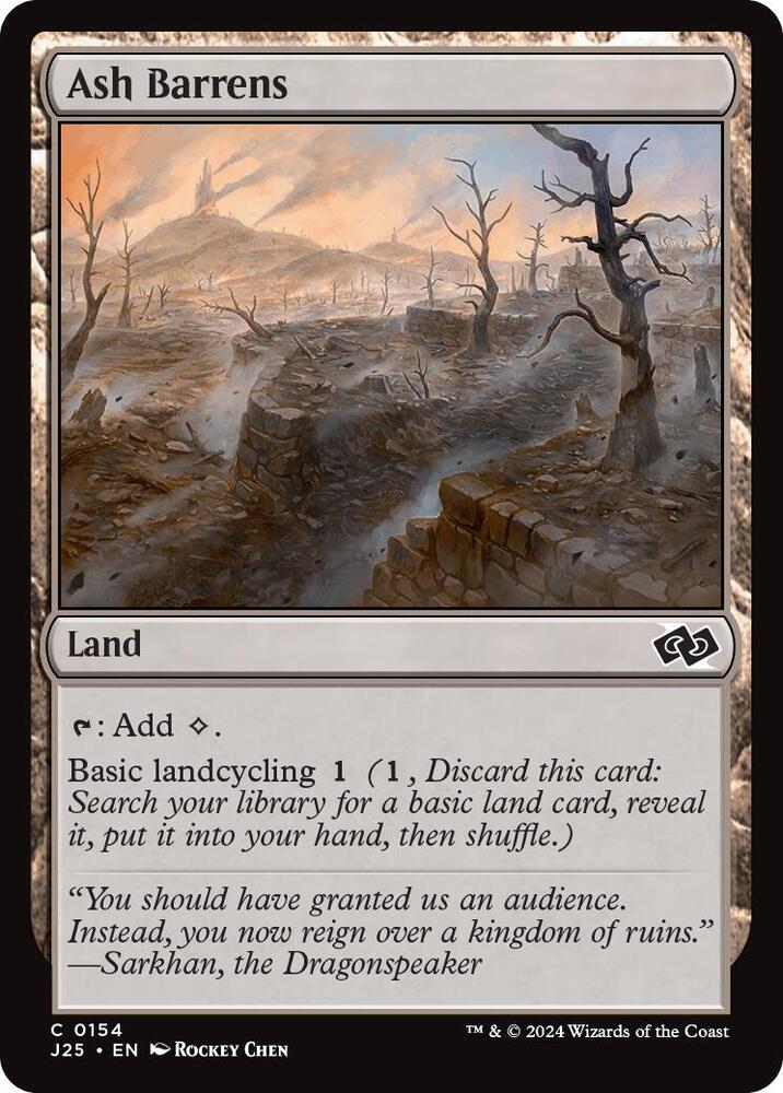 Ash Barrens 154/779 (Foundations Jumpstart) 