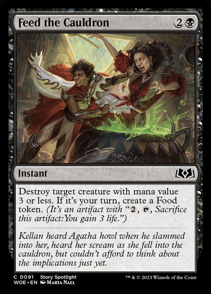 Feed the Cauldron 91 (Wilds of Eldraine)  - Foil
