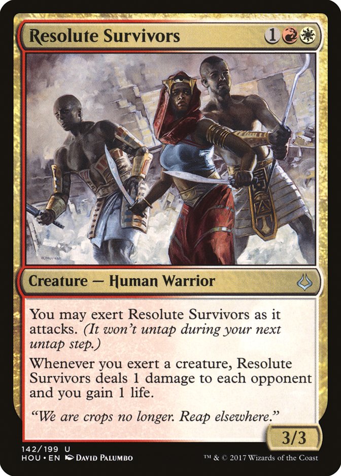 Resolute Survivors 142/199 (Hour of Devastation) 