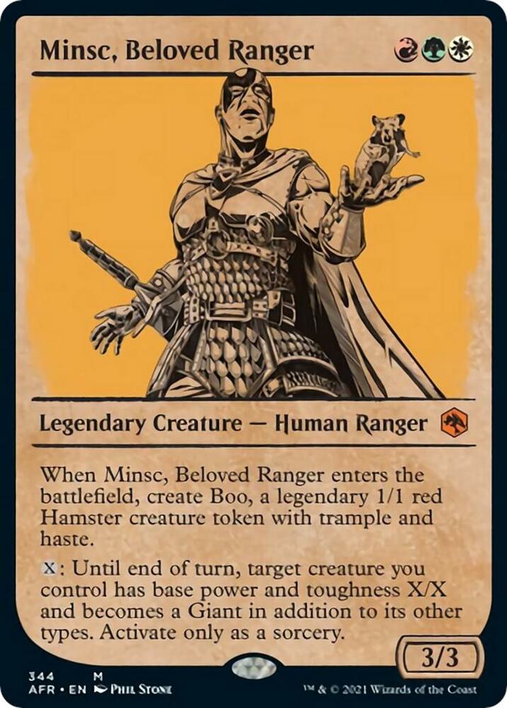 Minsc Beloved Ranger Showcase 344 (Adventures in the Forgotten Realms) 