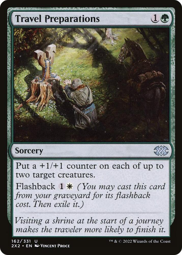 Travel Preparations 162/331 (Double Masters 2022)  - Foil