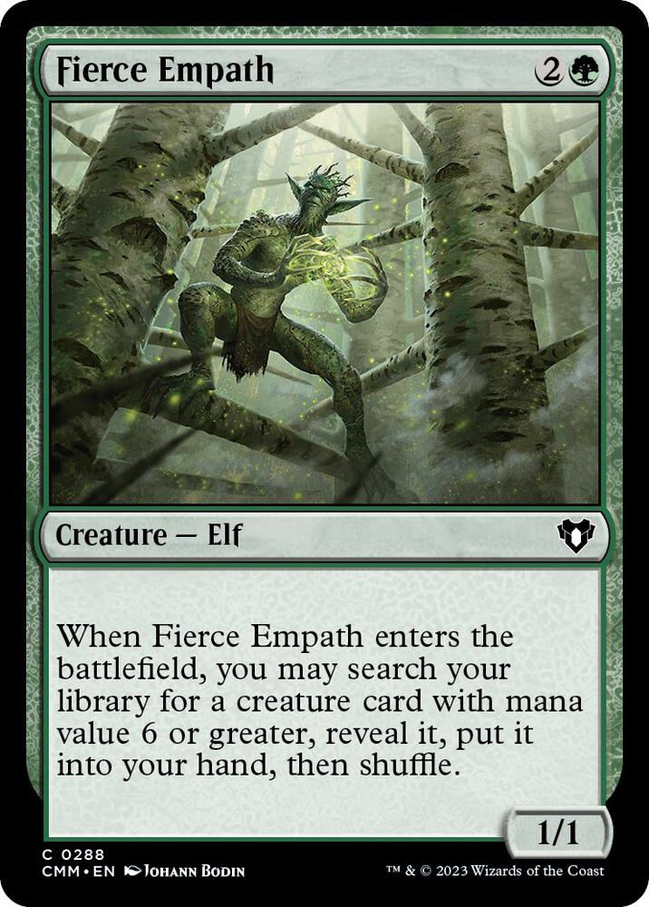 Fierce Empath 288 (Commander Masters) 