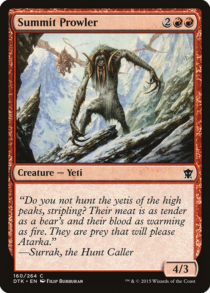 Summit Prowler 160/264 (Dragons of Tarkir) 
