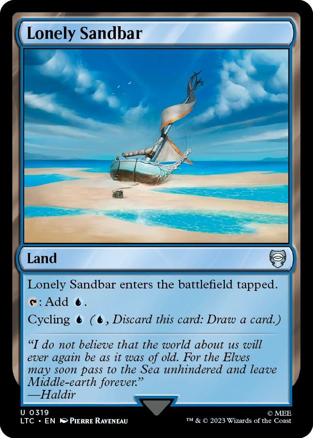 Lonely Sandbar 319 (Commander: The Lord of the Rings: Tales of Middle-earth) 