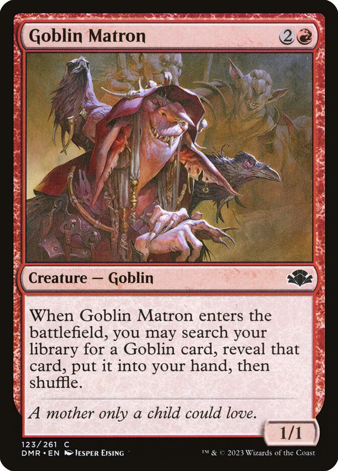 Goblin Matron 123/261 (Dominaria Remastered) 